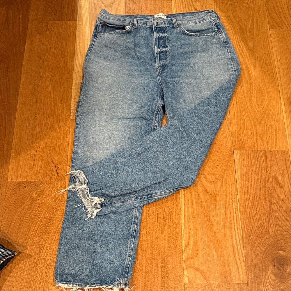 Agolde Light Blue Denim Jeans